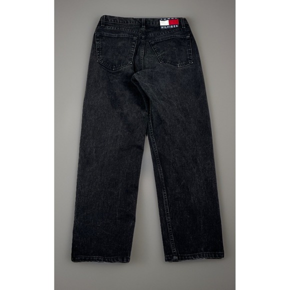 Tommy Hilfiger Denim - VTG Tommy Hilfiger 'Perfect' Jean Women 10 Logo Straight Leg Y2K High Rise Denim